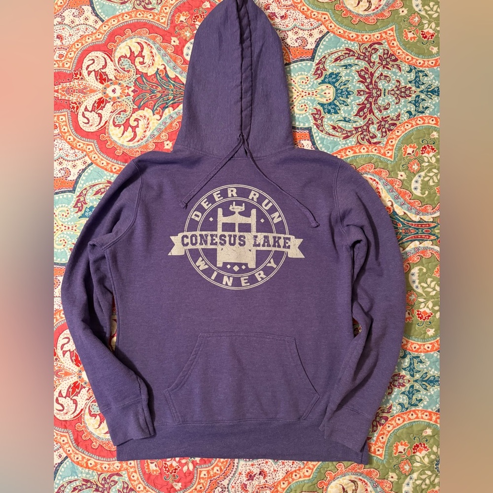 Port and Company Purple Hoodie